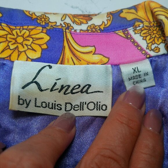 Jacket LINEA by Louis Dell’Olio  lined two pockets Size XL  (Rack) - Picture 6 of 16